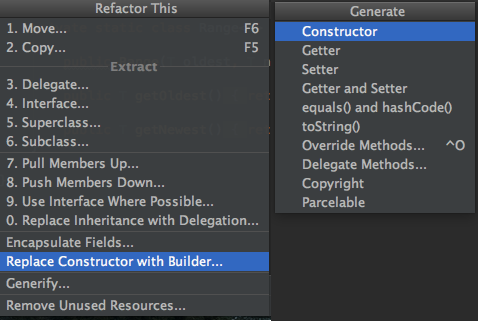 Meet your new best friends, Refactor This and Generate